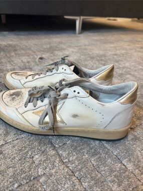 Golden goose white sneakers